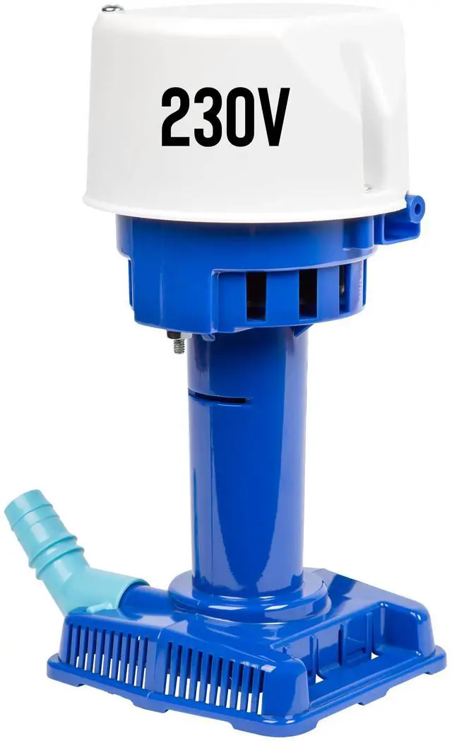 Main image of CP3-230 1/30 HP, 230 Volt, 563 GPH, Evaporative Cooler Pump with 6-Ft. Cord and 3-Prong Plug, Blue, 542015