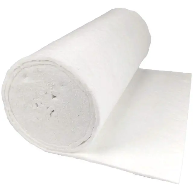 Alt view image 3 of 3 - 1/4" Thick, CeraBlanket Insulation, Morgan Thermal Ceramics, 2400F Rated, 8 Lb. Density, 24" Wide, 20 Ft. Long, 4 Rolls per Box, 8CBK2
