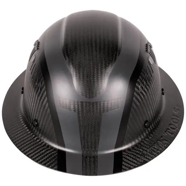 Alt view image 5 of 6 - Hard Hat, K12 Series Carbon Fiber Full Brim, Vented, Class C, Type 1
