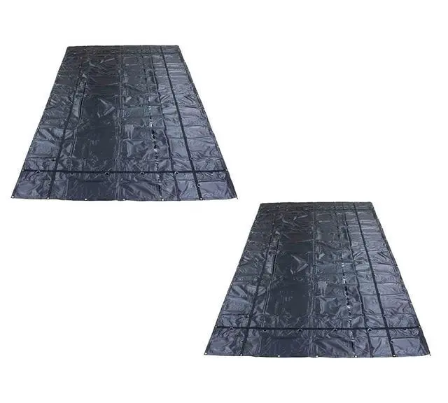Alt view image 2 of 6 - 2 Pack Flatbed Trailer Smoke Tarp 12' x 16'