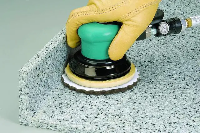 Alt view image 2 of 4 - (59020) Dynorbital-Spirit 5" (127 mm) Diameter Random Orbital Sander, Non-Vacuum | 3/16" (5 mm) Diameter Orbit | 12000 RPM Pneumatic Motor