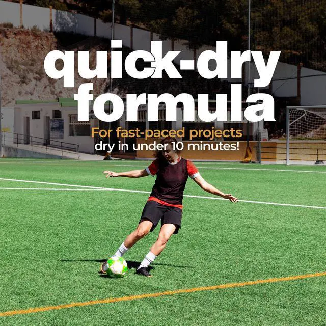 Alt view image 3 of 6 - Fox Valley Athletic Green Field Marking Spray Paint - 18 oz (Pack of 12), Easy-to-Use Water-Based Grass and Turf Field Marking Paint - Ideal for Tennis, Basketball Courts and Athletic Fields