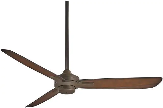 Main image of F727-ORB Rudolph 52 Inch Ceiling Fan in Oil Rubbed Bronze Finish with Tobacco Blades