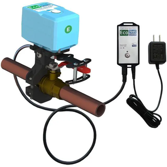 Alt view image 2 of 6 - EVC200-HCSML The Bulldog Valve Robot, Z-Wave Water Valve, Smart Home Controller Required, Easy to Install and No Plumbing Required, Valves up to 1.5"