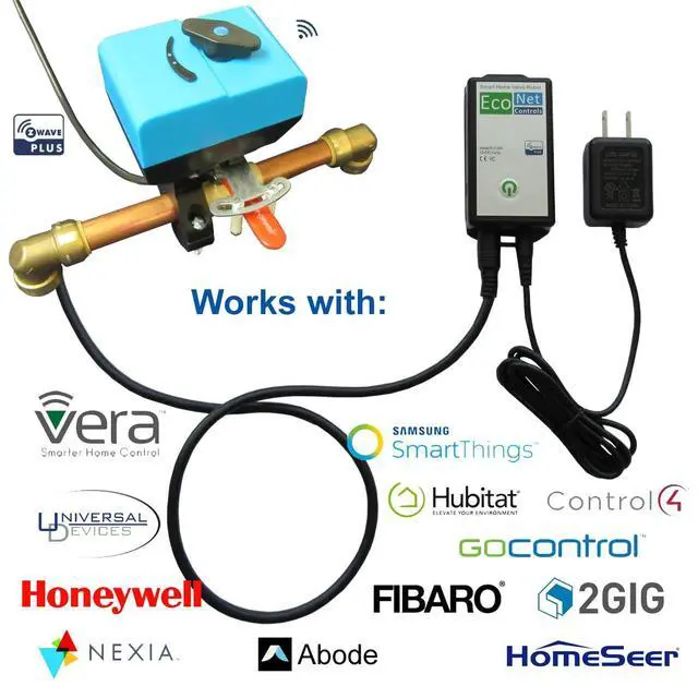 Alt view image 4 of 6 - EVC200-HCSML The Bulldog Valve Robot, Z-Wave Water Valve, Smart Home Controller Required, Easy to Install and No Plumbing Required, Valves up to 1.5"