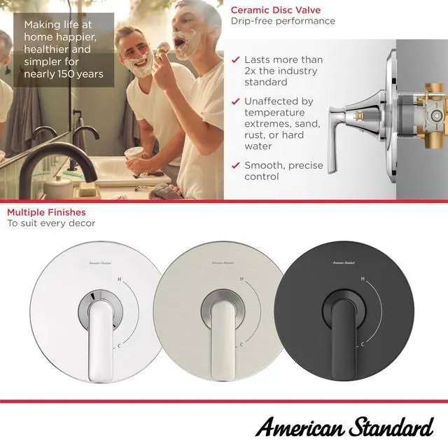 Alt view image 3 of 6 - TU061500.002 Aspirations Shower Valve Trim Kit, Chrome, Shower Trim Kit (Valve Not Included)