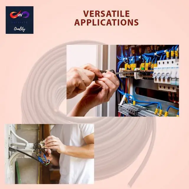 Alt view image 6 of 6 - 8/3 NM-B Non-Metallic Sheathed Cable Stranded Residential Indoor Wire (125Foot)