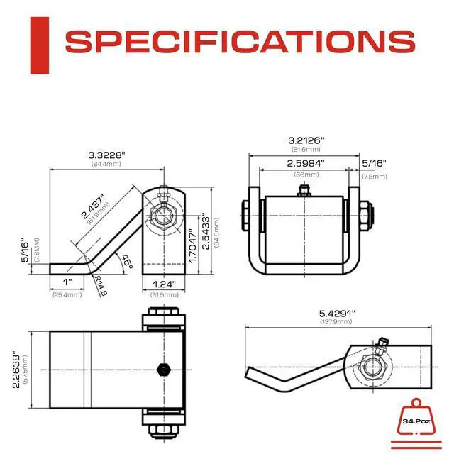 Alt view image 4 of 5 - 20 Pack - Dump Trailer Hinges - Trailer Door Strap - Heavy Duty Truck Hinges Weld On Hinge Steel Weld On Strap Leaf Style - Tailgate Hinge for Door Gate Body with Grease Zerk (20 PCS)