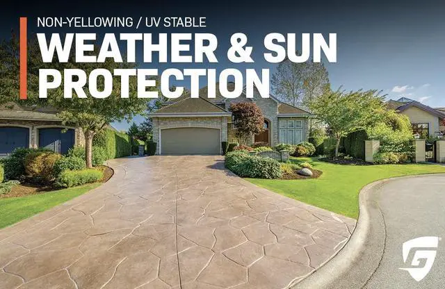 Alt view image 6 of 6 - Cryli-Tek 5505-5 Gallons Solvent Based Acrylic High Gloss Wet Look Water Repellent, Concrete Sealer and Paver Sealer