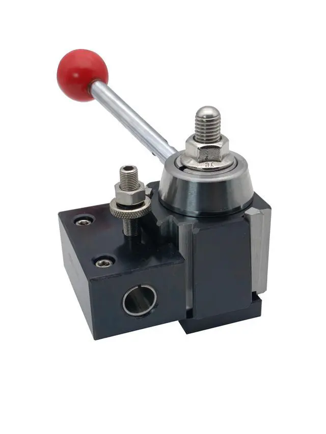 Alt view image 3 of 6 - 8 PCS Wedge Type AXA Quick Change Tool Post With Tool Holders For Lathe Swing Dia 6-12",250-111 (AXA-8PCS)