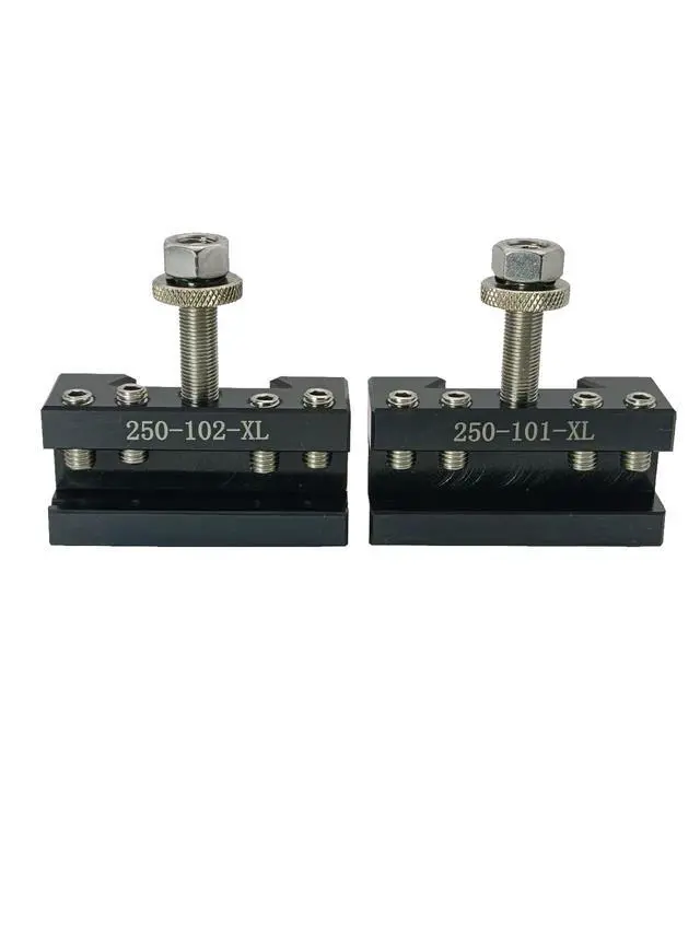 Alt view image 5 of 6 - 8 PCS Wedge Type AXA Quick Change Tool Post With Tool Holders For Lathe Swing Dia 6-12",250-111 (AXA-8PCS)
