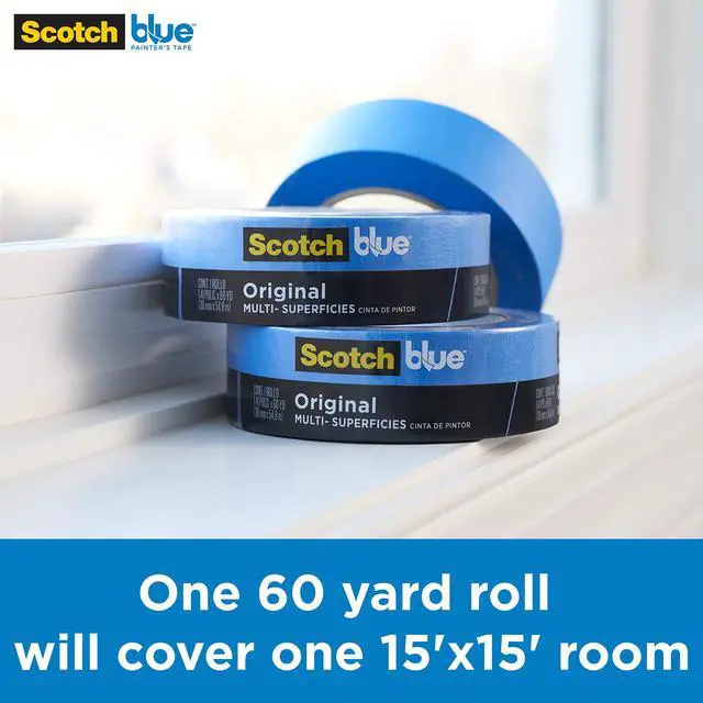 Alt view image 6 of 6 - Original Multi-Surface Painters Tape, 0.94 inch x 60 Yard, 24 Rolls