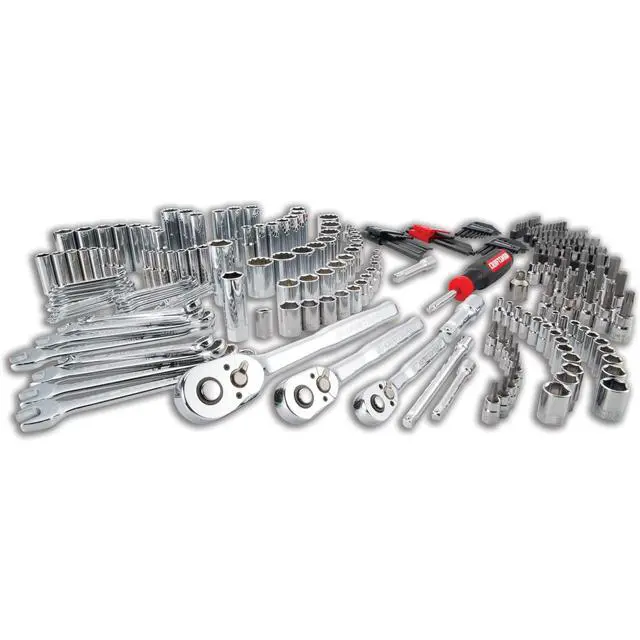Alt view image 4 of 6 - Socket Set, 262-Piece Mechanic Tool Set, 1/4", 3/8", 1/2" Drive, SAE / Metric, (CMMT45307)