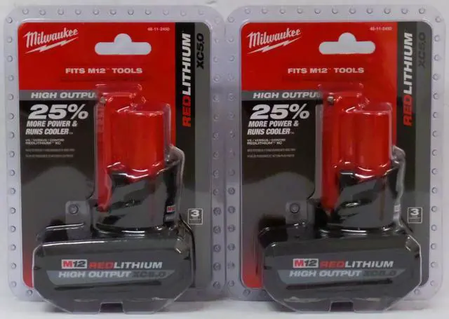 Main image of 48-11-2450 12V Lithium-Ion High Output 5Ah Battery 2 Pack