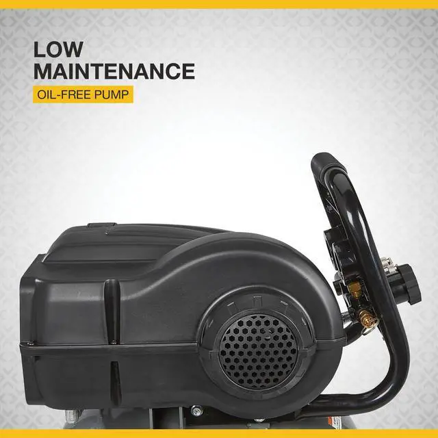 Alt view image 6 of 6 - 20-Gallon Air Compressor, 2 HP, 120 Volts, 175 PSI