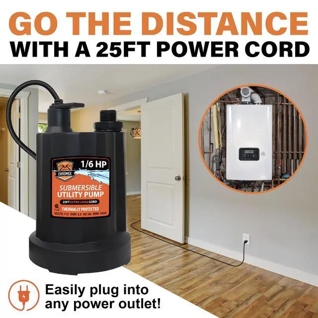 Alt view image 6 of 6 - Tankless Water Heater Flush Kit with NSF Certified Liquid Descaling Solution and 1/6HP Heavy Duty Pump with 25 Ft Extra Long Power Cord