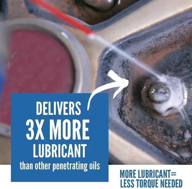 Alt view image 3 of 6 - Free All Deep Penetrating Oil Rust Remover, Loosen Rusty Nuts & Bolts, Screws, Clamps, Pipes, 11 oz. Aerosol, 12 Pack