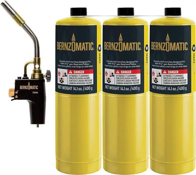 Main image of Trigger Start Torch (TS 8000 Torch + 3 MAP PRO Gas Cylinders)