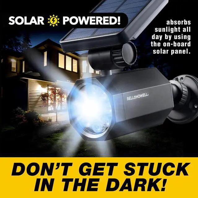 Alt view image 2 of 6 - Bionic Spotlight Motion Solar Spot Lights Outdoor Waterproof, Solar Landscape Lights, Outdoor Solar Yard Lights Weather Resistant, Super Bright LED Lights, for Garden, Lawn As Seen On TV