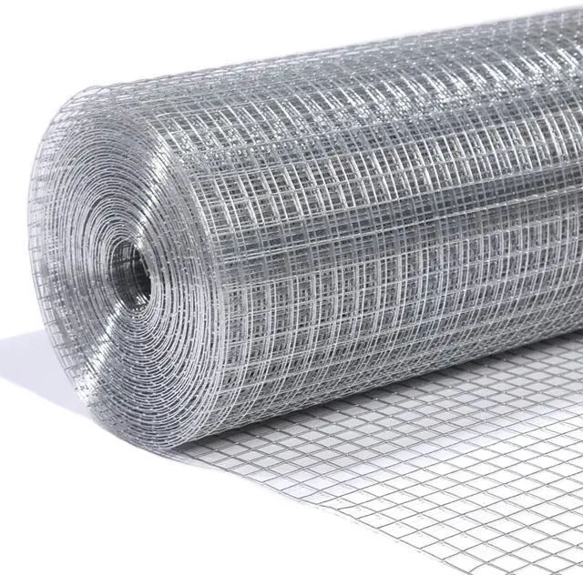 Main image of Hardware Cloth 1/2in 6ft x 100ft 19 Gauge-Hot Dip Galvanized After Welding, Chicken Wire Fencing Wire Mesh Roll Garden Fencing, Tree Guard Wire Cloth Welded Wire Mesh& Wire Cloth Gopher Wire