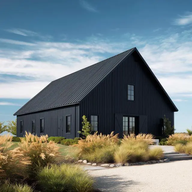 Alt view image 3 of 6 - Barn & Fence Paint, Flat (Black), 5 Gallon Durable Scratch-Resistant Wood Coating for Outbuildings & Fences, Fast-Dry Water-Based Formula