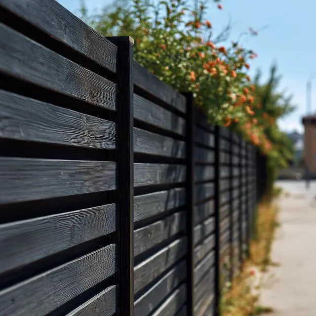 Alt view image 5 of 6 - Barn & Fence Paint, Flat (Black), 5 Gallon Durable Scratch-Resistant Wood Coating for Outbuildings & Fences, Fast-Dry Water-Based Formula