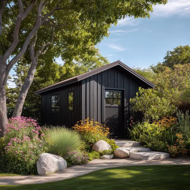 Alt view image 6 of 6 - Barn & Fence Paint, Flat (Black), 5 Gallon Durable Scratch-Resistant Wood Coating for Outbuildings & Fences, Fast-Dry Water-Based Formula