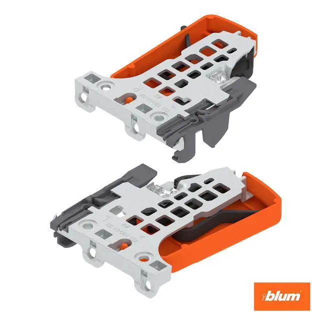 Alt view image 6 of 6 - TANDEM plus OTION Concealed Undermount Drawer Slides (Runners) Kit, 21-Inch, Full Extension, Soft-Close, Steel, 100 lb. Load Capacity for Wood Drawers (6 Kits)