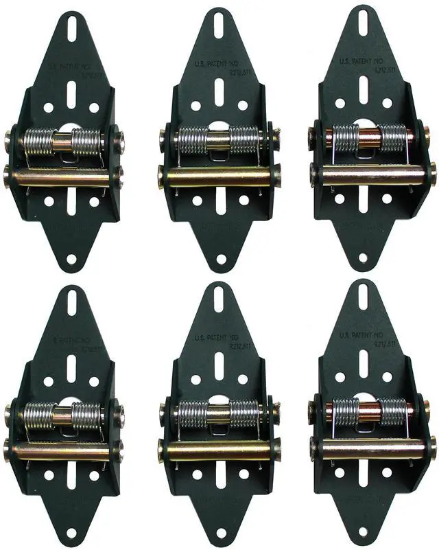Main image of Energy Saving Garage Door Hinge - 4 Panel Doors Up to 12', MFG# R4416-40