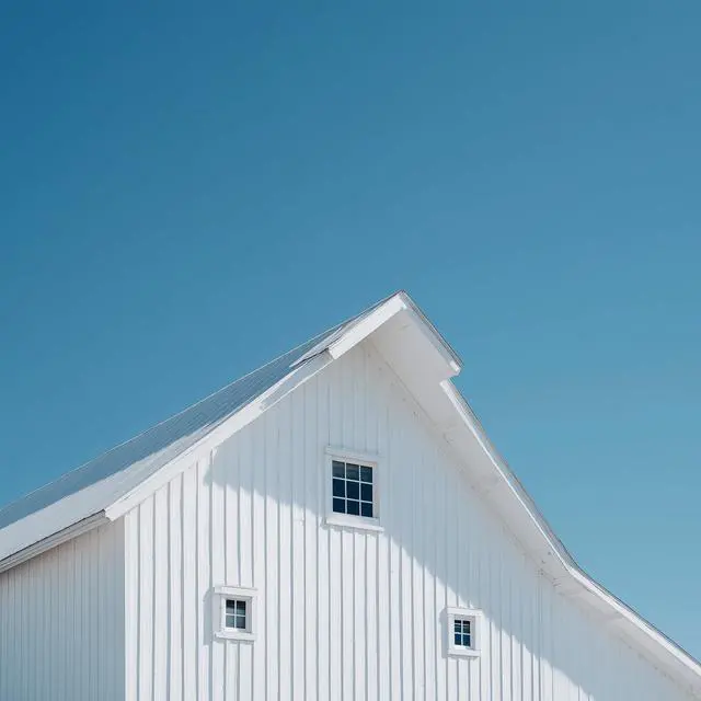 Alt view image 4 of 6 - Barn & Fence Paint, Flat (White), 5 Gallon Durable Scratch-Resistant Wood Coating for Outbuildings & Fences, Fast-Dry Water-Based Formula