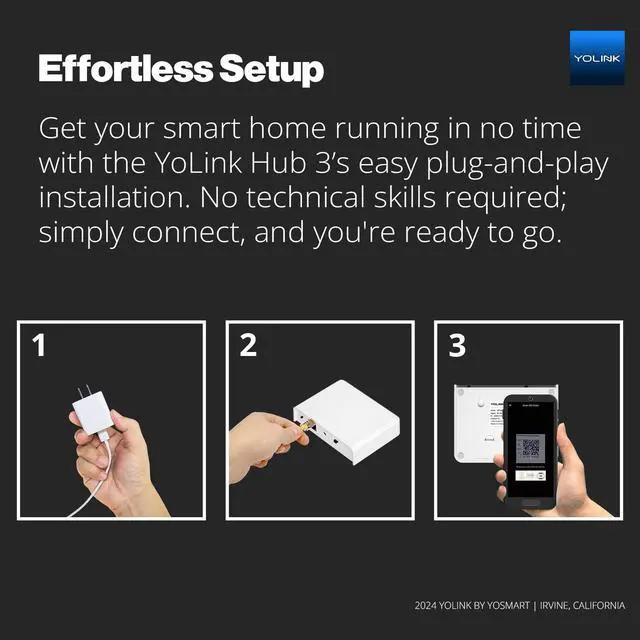 Alt view image 4 of 6 - Hub 3 Smart Home Gateway: 4G LTE Cellular ($6.99 Monthly Fee), WiFi, Ethernet, Battery Backup Seamless Plug & Play Installation, Ideal for Remote & Urban Residences, 1/4 Mile Extended Range