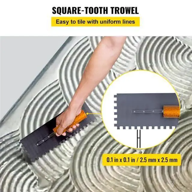 Alt view image 6 of 6 - Shower Curb Kit, 38"x60" Watertight Shower Curb Overlay with 4" ABS Offset Bonding Flange, 4" Stainless Steel Grate, 2 Cuttable Shower Curb and Trowel, Shower Pan Slope Sticks Fit for Bathroom