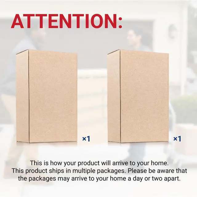 Alt view image 4 of 6 - 2x4ft Heavy Duty Garage Wall Shelving, 4-Pack Garage Shelving Wall Mounted with 8 Hooks, 400lbs Capacity, Storage for Power Tools, Garden Supplies, Storage Bins, Lite Series