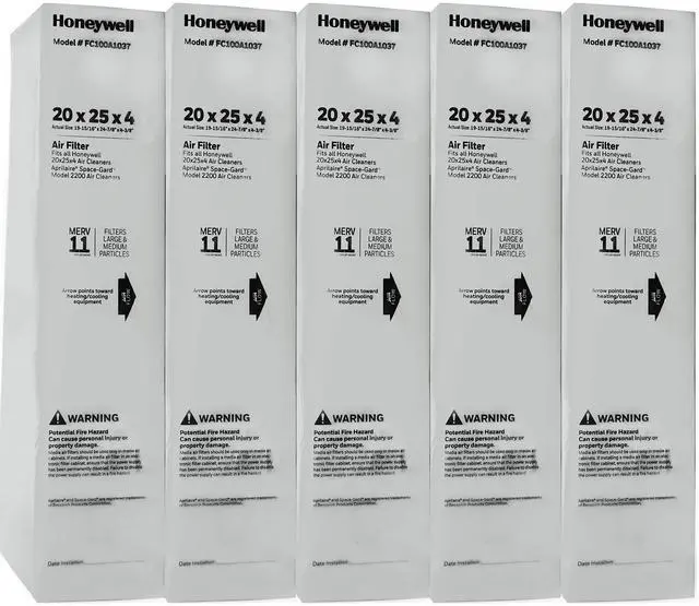 Main image of FC100A1037-5 20" x 25" Merv 11 Filter Media (Pack of 5)