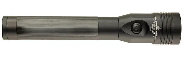 Alt view image 2 of 6 - 75456 Stinger DS HL 800-Lumen 24000-Candela Rechargeable LED Flashlight with Dual Switches and 12-Volt DC Charger, Black