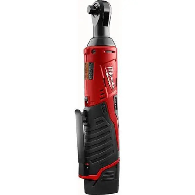 Alt view image 5 of 6 - 2457-21 3/8-in Cordless M12 Lithium-Ion Ratchet Kit