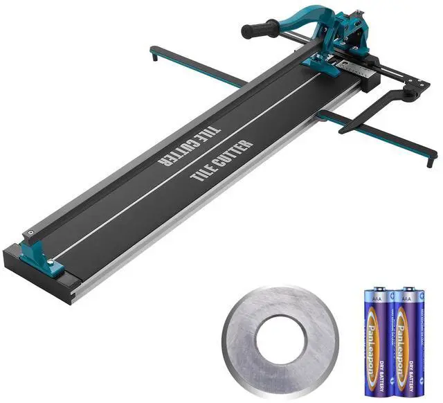 Main image of Manual Tile Cutter, 40 inch, Porcelain Ceramic Tile Cutter with Tungsten Carbide Cutting Wheel, Infrared Positioning, Anti-Skid Feet, Durable Rails for professional installers or beginners