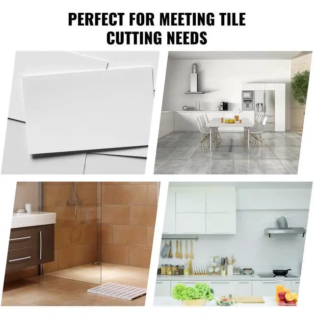 Alt view image 6 of 6 - Manual Tile Cutter, 40 inch, Porcelain Ceramic Tile Cutter with Tungsten Carbide Cutting Wheel, Infrared Positioning, Anti-Skid Feet, Durable Rails for professional installers or beginners