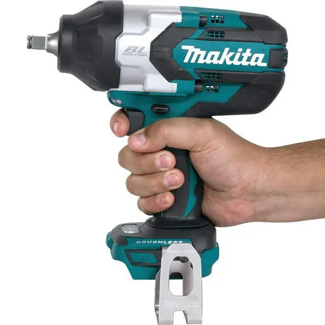 Alt view image 2 of 6 - XWT08Z 18V LXT® Lithium-Ion Brushless Cordless High-Torque 1/2" Sq. Drive Impact Wrench, Tool Only