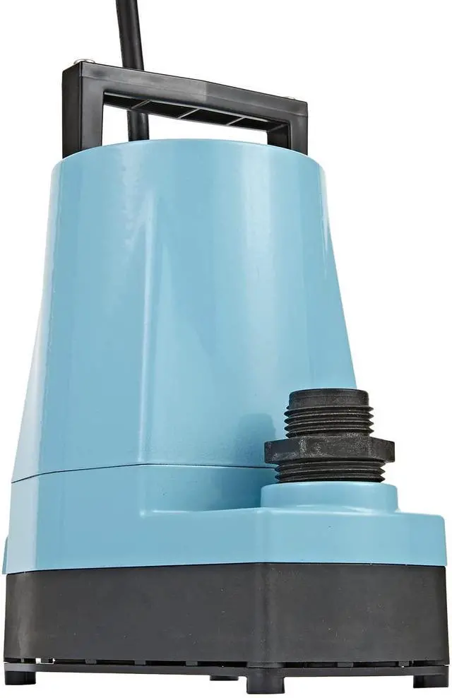 Main image of 5-MSP 115-Volt, 1/6 HP, 1200 GPH Aluminum Manual Utility Pump, 10-Ft. Cord, Blue, 505000
