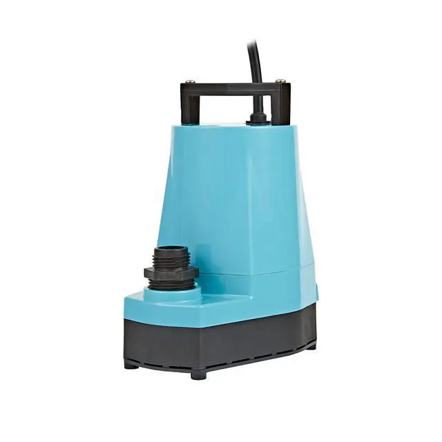 Alt view image 2 of 6 - 5-MSP 115-Volt 1/6 HP, 1200 GPH Manual Aluminum Utility Pump, 25-Ft. Cord, Blue, 505025
