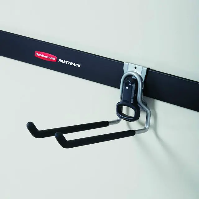 Alt view image 3 of 6 - Fast Track Wall Mounted Garage Storage Utility Multi Hook (16 Pack)