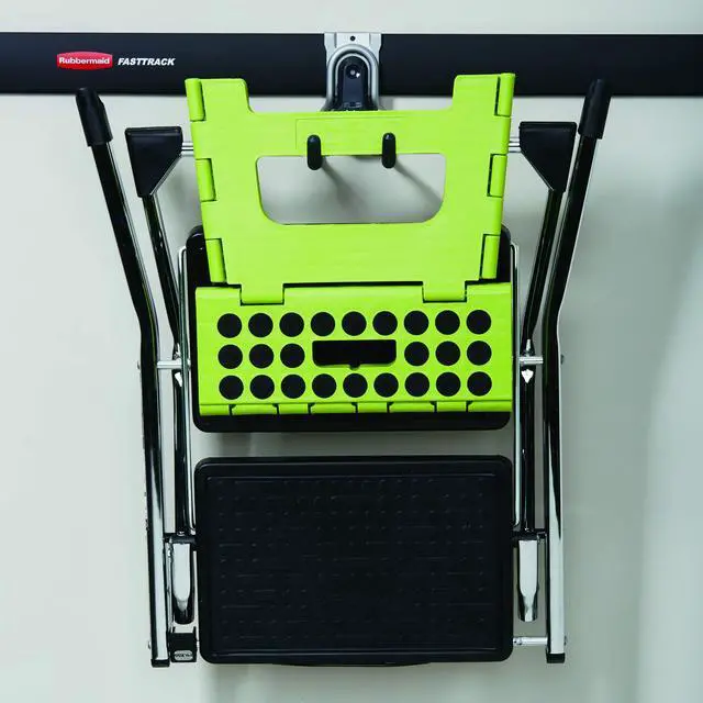 Alt view image 6 of 6 - Fast Track Wall Mounted Garage Storage Utility Multi Hook (16 Pack)