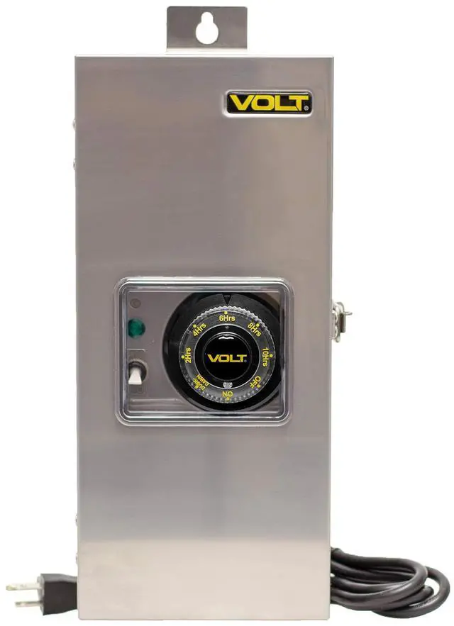 Main image of 150W Slim Line Low age Transformer (12V/15V) with Timer/Photocell for LED Landscape Lighting