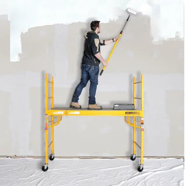 Alt view image 2 of 6 - Multipurpose 6'. Baker-Style Scaffold - 1, 000-Lb. Capacity, Steel, Model# I-CISC