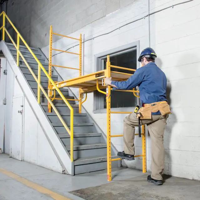 Alt view image 3 of 6 - Multipurpose 6'. Baker-Style Scaffold - 1, 000-Lb. Capacity, Steel, Model# I-CISC