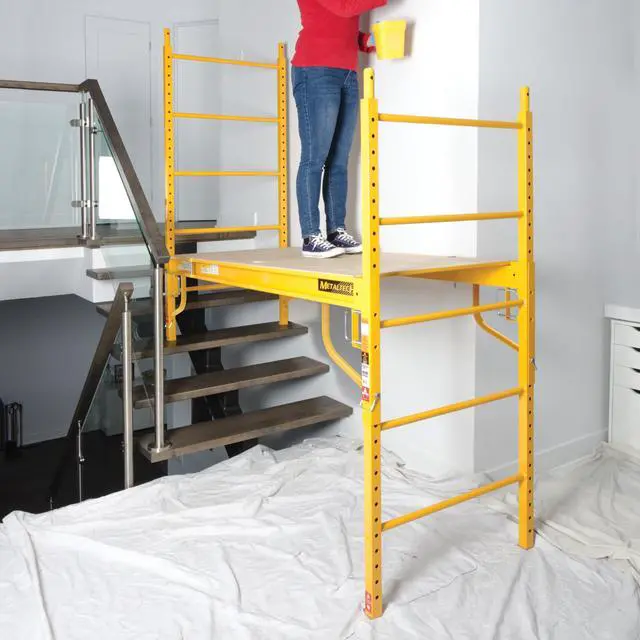 Alt view image 6 of 6 - Multipurpose 6'. Baker-Style Scaffold - 1, 000-Lb. Capacity, Steel, Model# I-CISC