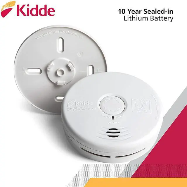 Alt view image 5 of 6 - Smoke & Carbon Monoxide Detector Combo, 10-Year Battery, Replacement Alert, 4 Count (Pack of 1)