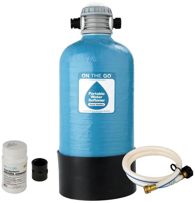 Main image of OTG4-DBLSOFT-Portable 16,000 Grain RV Water Softener (NOT made in China, assembled by U.S. Workers in Indiana)