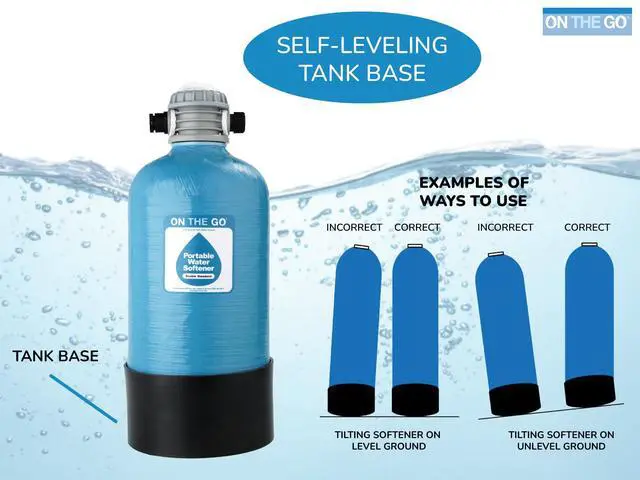 Alt view image 5 of 6 - OTG4-DBLSOFT-Portable 16,000 Grain RV Water Softener (NOT made in China, assembled by U.S. Workers in Indiana)